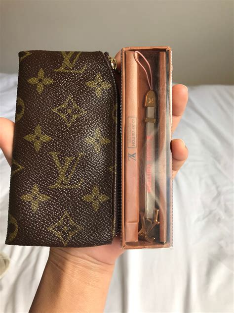 how much is a louis vuitton keychain|keychain Louis Vuitton wallet.